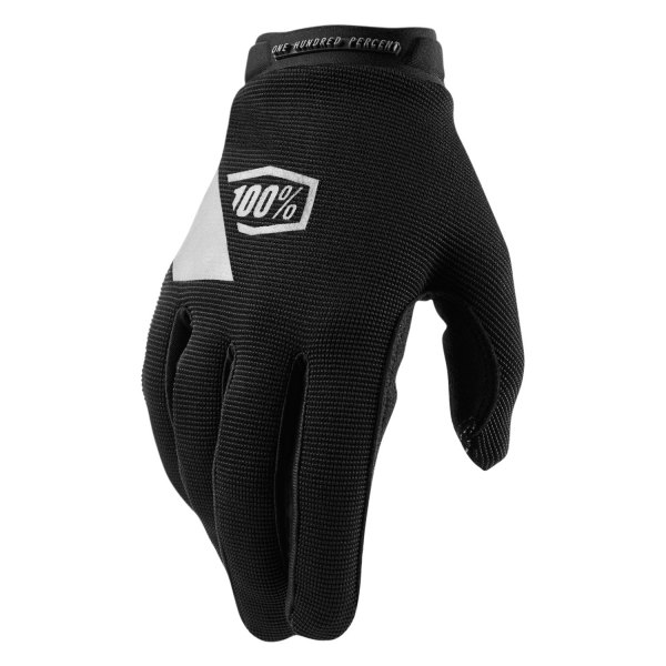 100%® - Ridecamp Women's Gloves (Medium, Black/Charcoal)