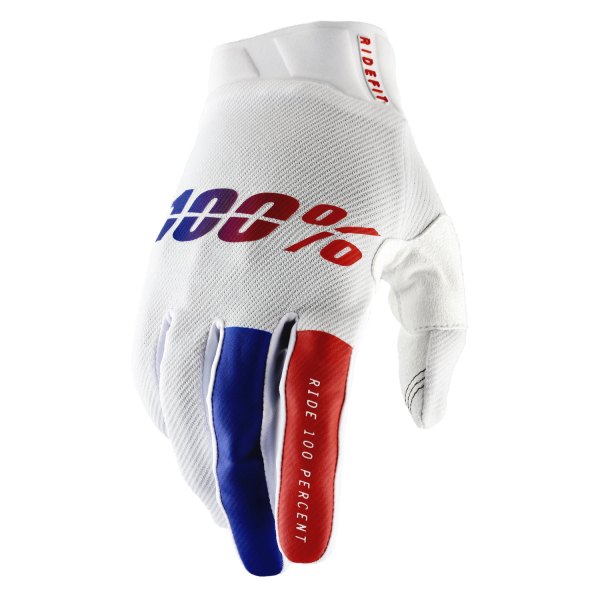 100%® - Ridefit Men's Gloves (Small, Korp)