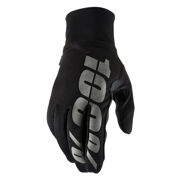 100%® - Hydromatic V2 Men's Waterproof Gloves (Small, Black)