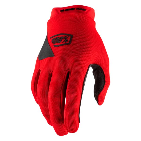 100%® - Ridecamp Men's Gloves (Large, Red)