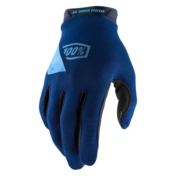 100%® - Ridecamp Men's Gloves (Medium, Navy)
