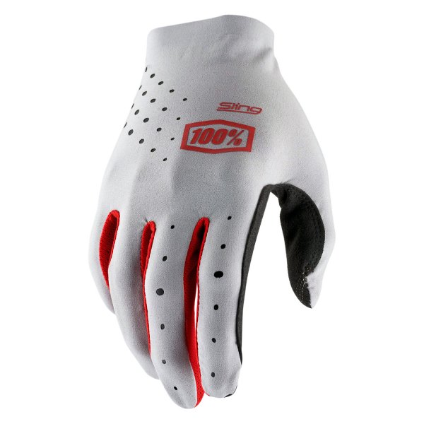 100%® - Sling MX V2 Men's Gloves (Small, Gray)