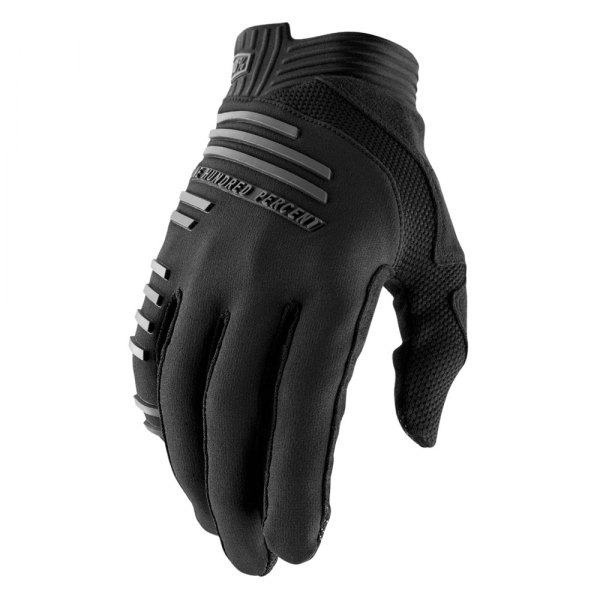 100%® - R-Core Men's Gloves (Small, Black)