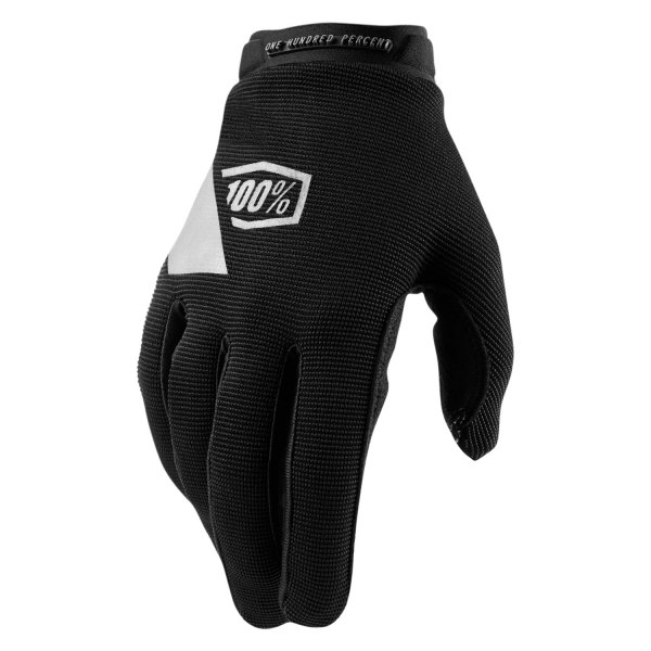 100%® - Ridecamp Women's Gloves (Medium, Black)