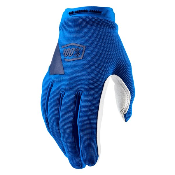 100%® - Ridecamp Women's Gloves (Medium, Blue)