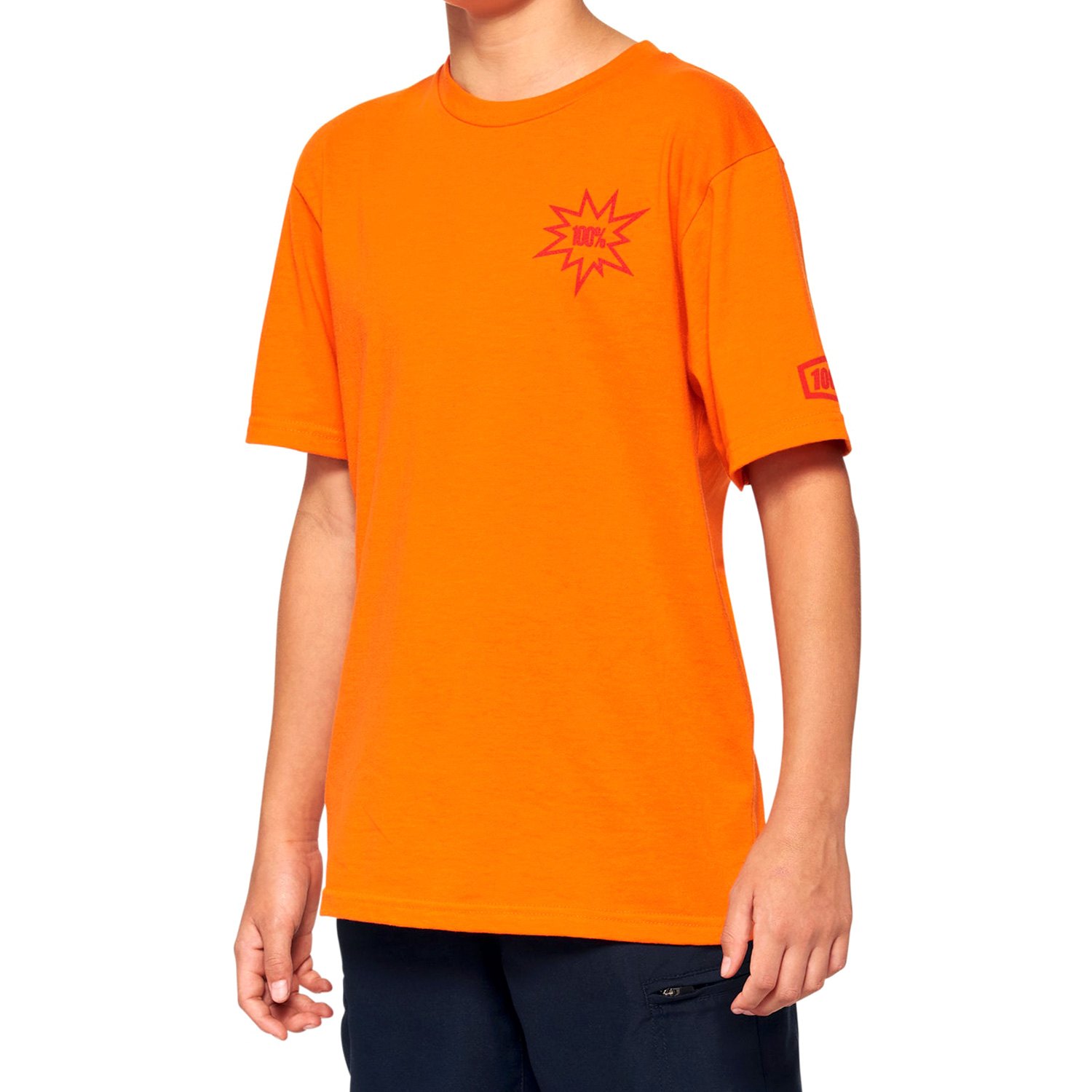 100%® 20001-00027 - Smash Youth Tee (X-Large, Orange