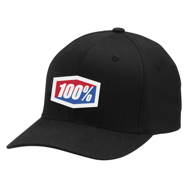 100%® - Classic Men's Hat (Small/Medium, Black)
