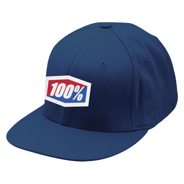 100%® - Essential Men's Hat (Small/Medium, Navy)