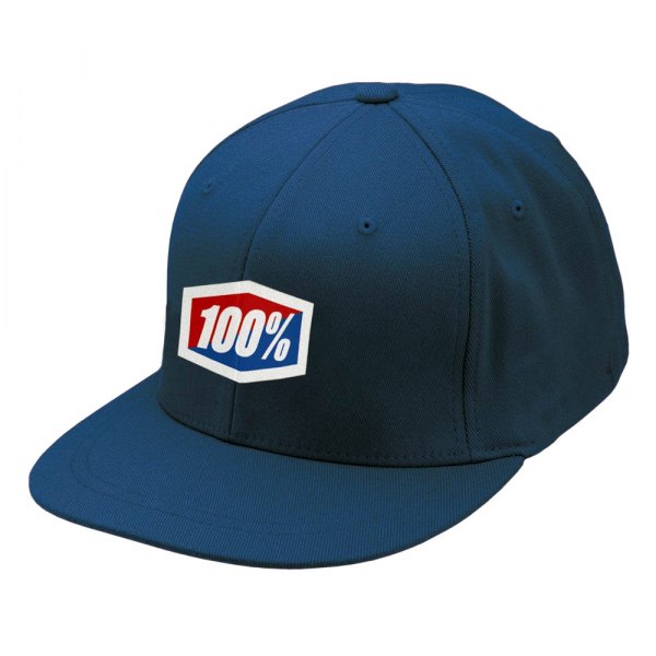 100%® - Official V2 Men's Hat (Small/Medium, Royal)