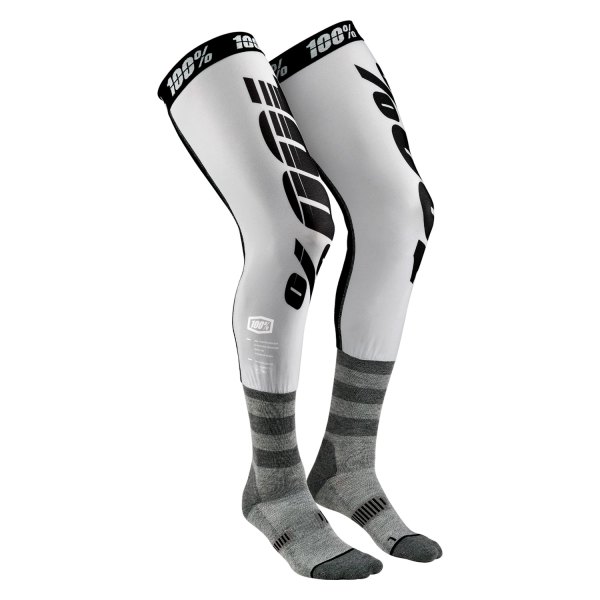 100%® - REV Men's Socks (Small/Medium, Gray)