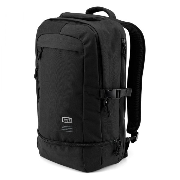 100%® - Transit V2 Backpack (Black)
