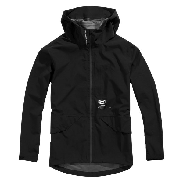 100%® - Hydromatic Parka WP Jacket (Small, Black)