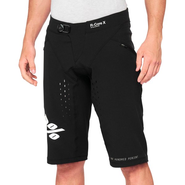 100%® - R-Core X Men's Shorts (34, Black)