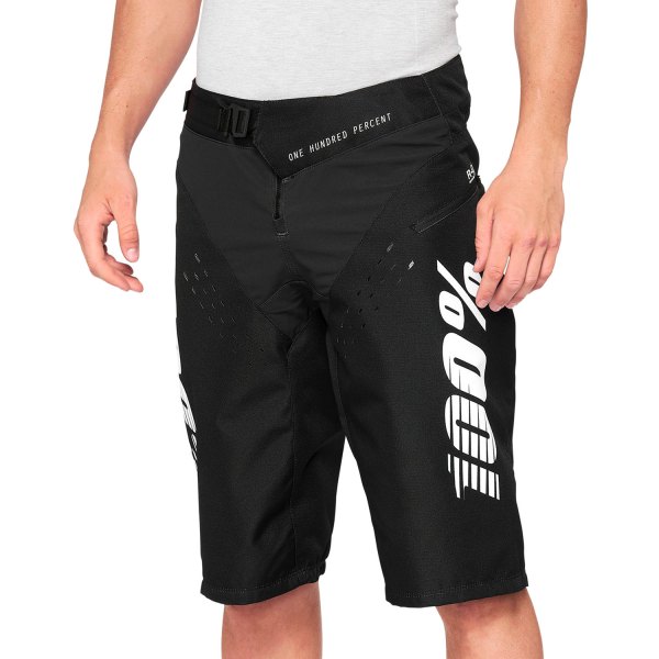 100%® - R-Core Men's Shorts (28, Black)