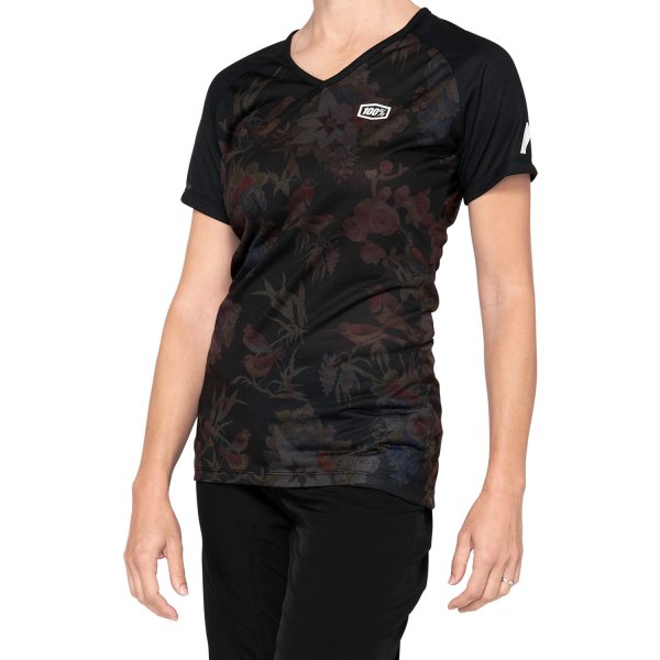 100%® - Airmatic Women's Jersey (Medium, Black)