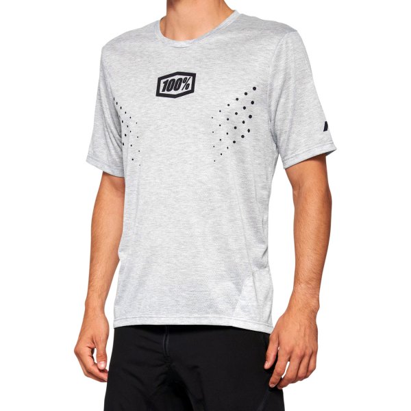 100%® - Airmatic Mesh Jersey (Large, Gray)
