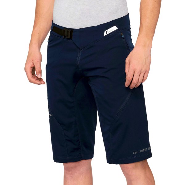 100%® - Airmatic V2 Men's Shorts (28, Navy)