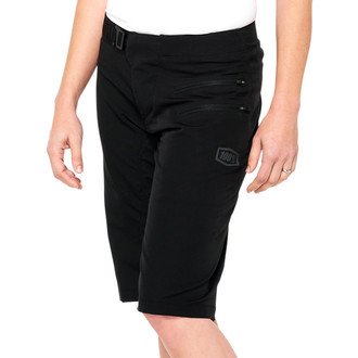 100%® - Airmatic Women's Shorts (X-Large, Black)