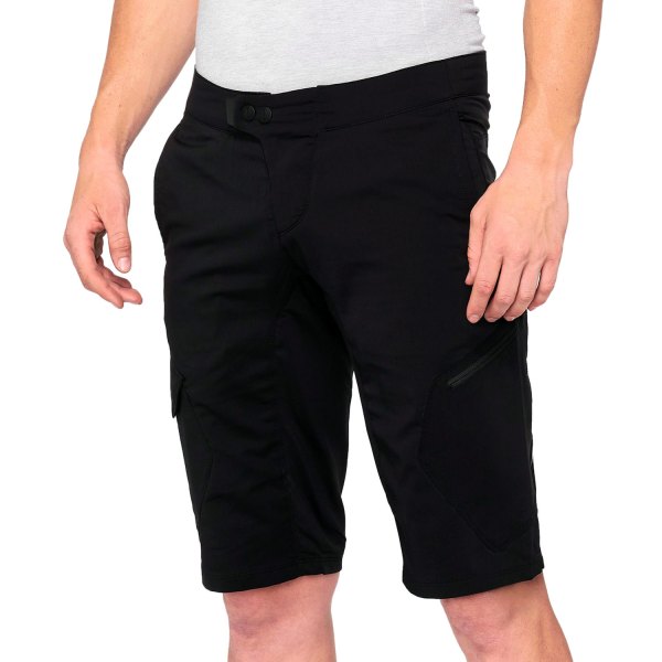 100%® - Ridecamp V2 Men's Shorts (28, Black)
