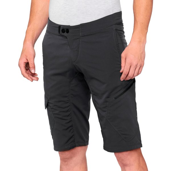 100%® - Ridecamp V2 Men's Shorts (28, Charcoal)