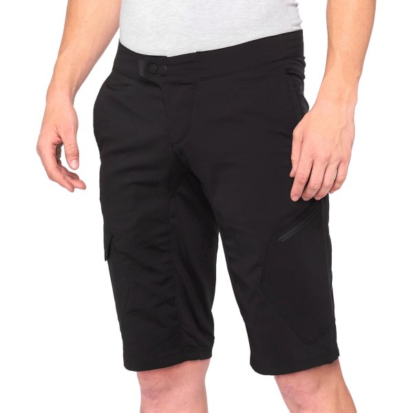 100%® - Ridecamp Shorts (30, Black)