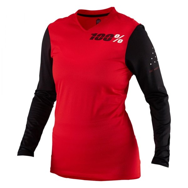 100%® - Ridecamp Women's Jersey (Large, Red)