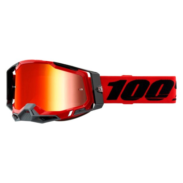 100%® - Racecraft 2 Goggles (Red)