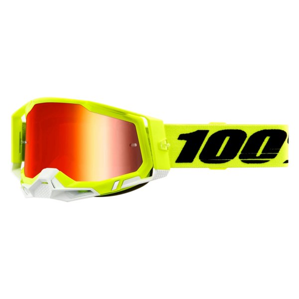 100%® - Racecraft 2 Goggles (Yellow)