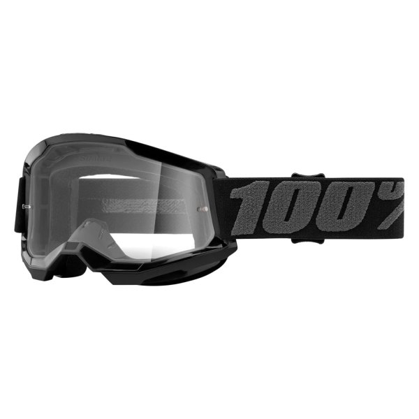 100%® - Strata 2 Goggles (Black)
