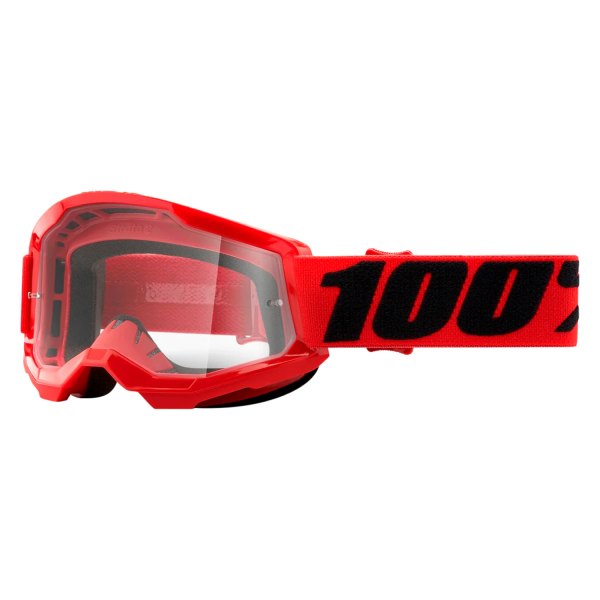 100%® - Strata 2 Youth Goggles (Red)