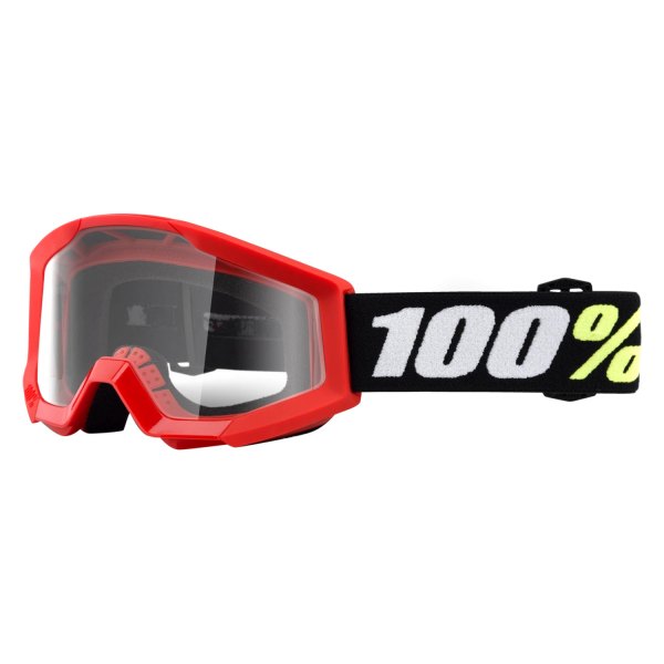 100%® - Strata Mini Goggles (Red)