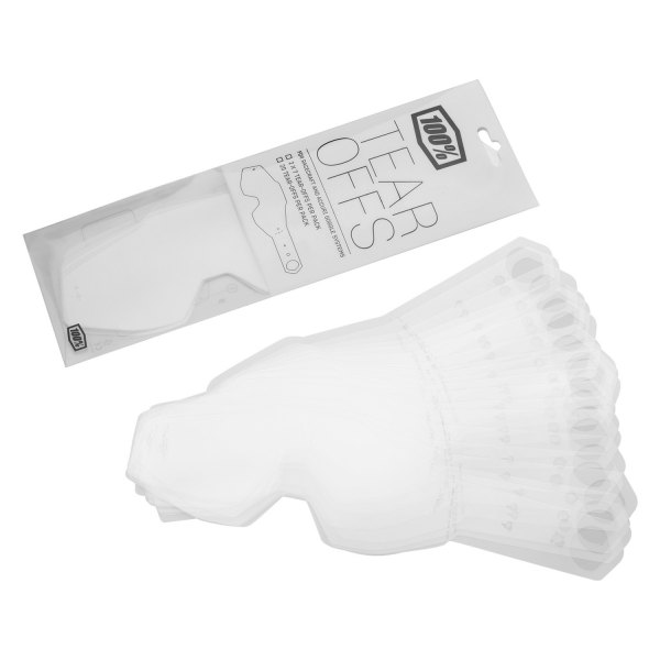 100%® - Toff Goggles Tear-Offs (Clear)