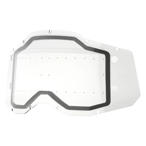 100%® - Racecraft 2 Ac2 St2 Forecast Goggles Dual Lens (Bumps)