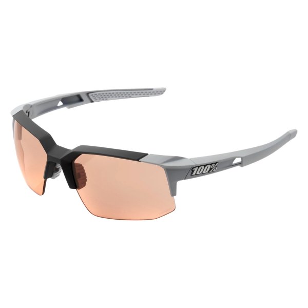 100%® - Speedcoupe Men's Sunglasses (Soft Tact Stone Gray)