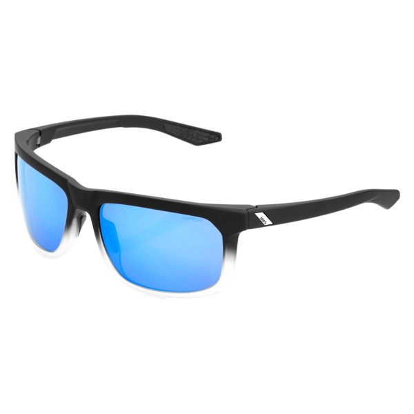 100%® - Hakan Men's Sunglasses (Soft Tact Black/White Fade)