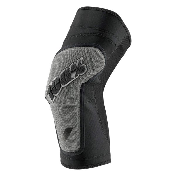 100%® - Ridecamp V2 Knee Guards (X-Large, Black/Gray)