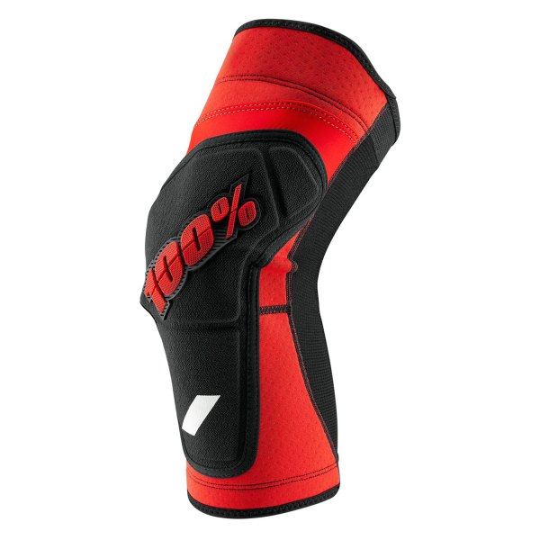 100%® - Ridecamp V2 Knee Guards (Small, Red/Black)