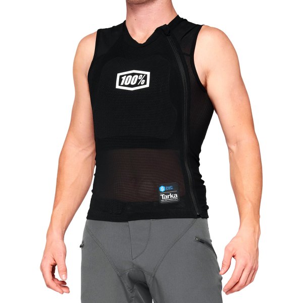 100%® - Tarka V2 Men's Vest (Small, Black)