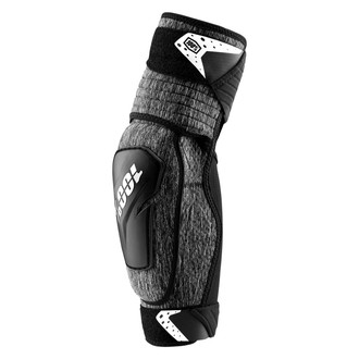 100%® - Fortis Large/X-Large Gray Heather/Black Elbow Guards