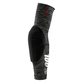 100%® - Teratec Medium Gray Heather/Black Elbow Guards