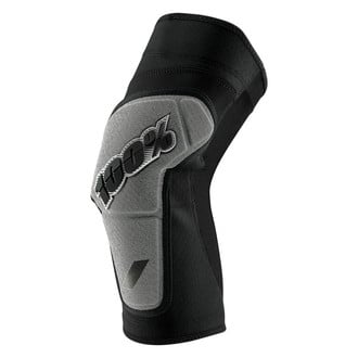 100%® - Ridecamp X-Large Black/Gray Knee Guards