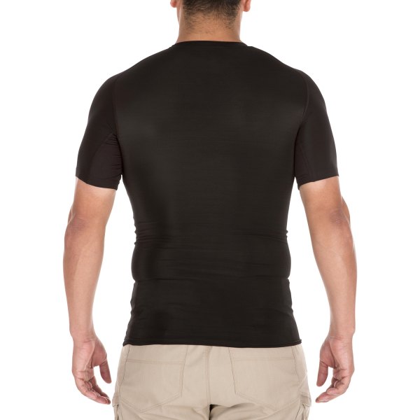 5.11 Tactical® - Tight Crew Short Sleeve T-Shirt (2X-Large, Black)