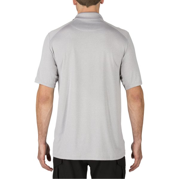 5.11 Tactical® - Helios Polo (Large, Heather Gray)