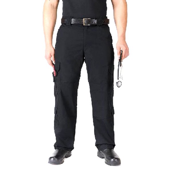 5.11 Tactical® - TACLITE™ EMS Men's Black Pants (46" Waist, Unhemmed Inseam)