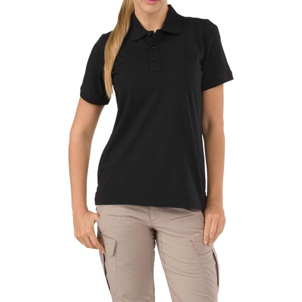 5.11 Tactical® - Tactical Women's Polo (Large, Black)