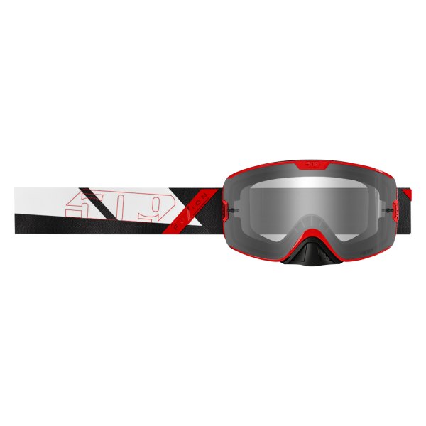 509® - Kingpin Fuzion Off-Road Goggles (White/Red)