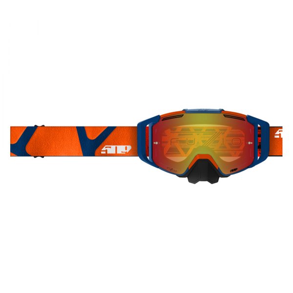 509® - Sinister MX6 Fuzion Flow Goggles (Orange Navy Hextant)