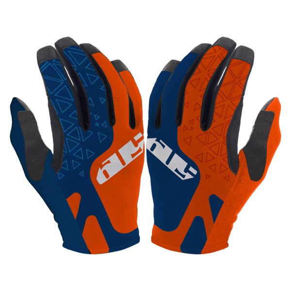 509® - 4 Low Gloves (Small, Orange/Navy)