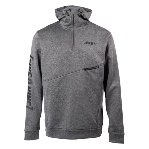 509® - Sector Quarter-Zip V2 Hoodie (Small, Charcoal Heather)