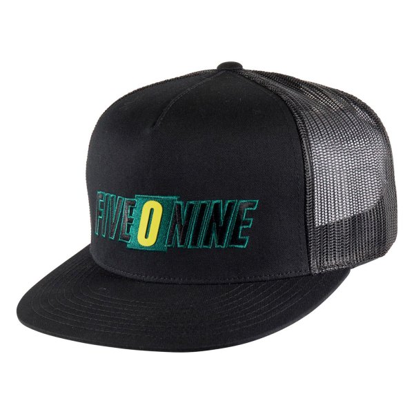 509® - Five O Nine Flat Billed Trucker Hat (Black)